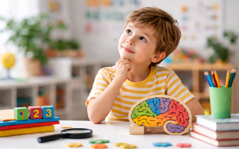 Ako sa dieťa v predškolskom veku učí myslieť