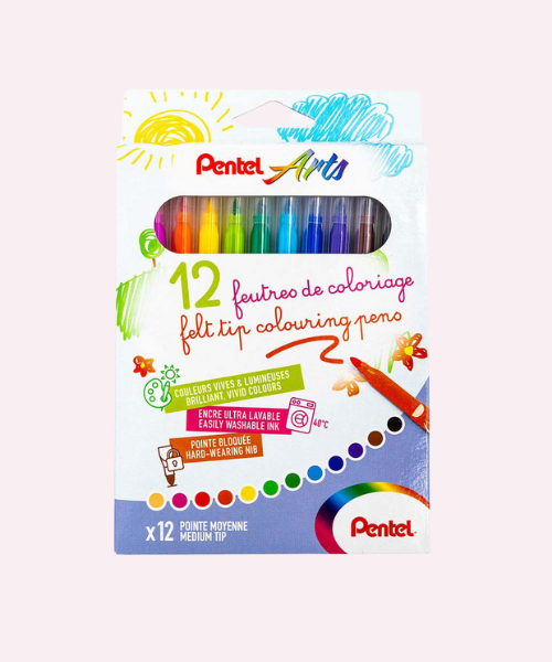 Pentel Arts Fixky trojhranné 12ks