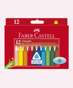 Faber Castell voskovky triangular 12ks