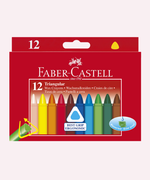 Faber Castell voskovky triangular 12ks